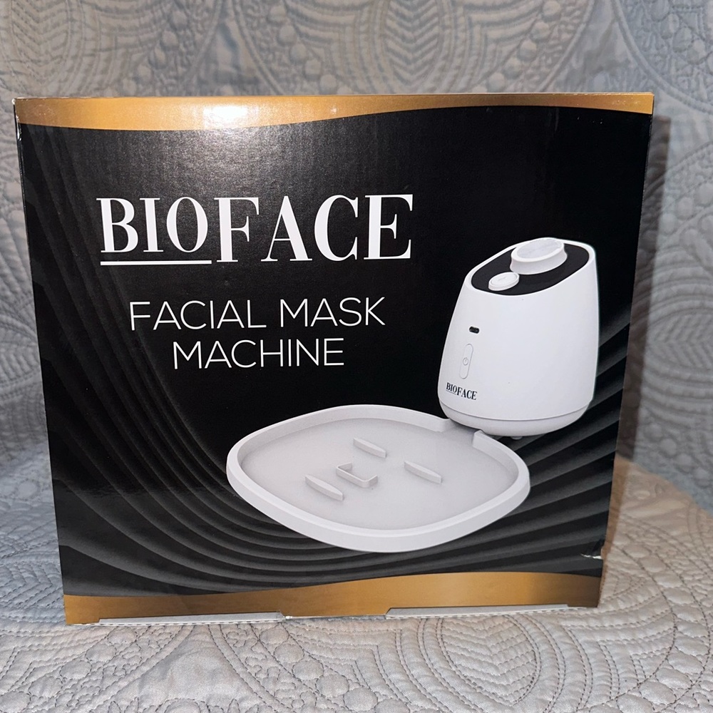 New BioFace Facial Mask Machine with Collagen Tablets, DIY Mask Maker